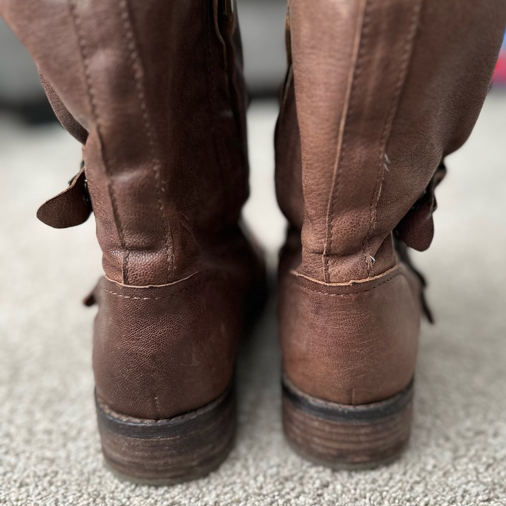Sam Edelman Ridge Leather Ankle Boots - Picture 7 of 13